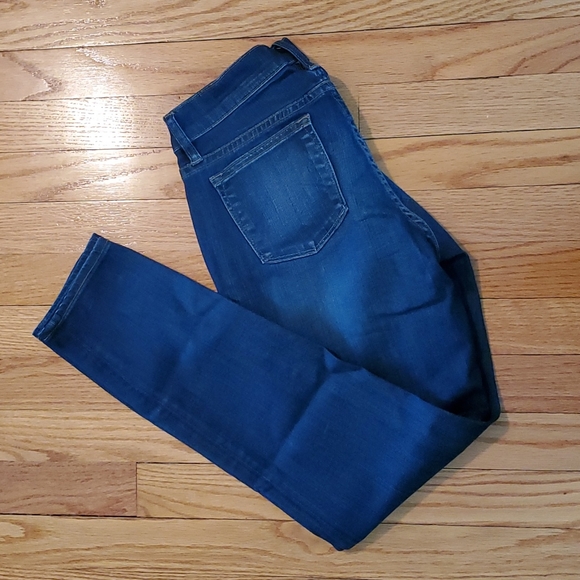 J.Crew 27 Toothpick Jeans Wash 8" Rise - Picture 5 of 6